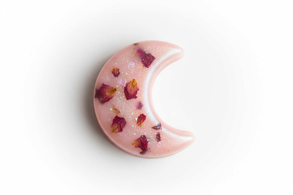 Fondant parfumé lune rose